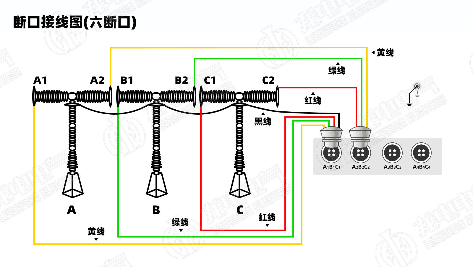 端口接线图(六端口)
