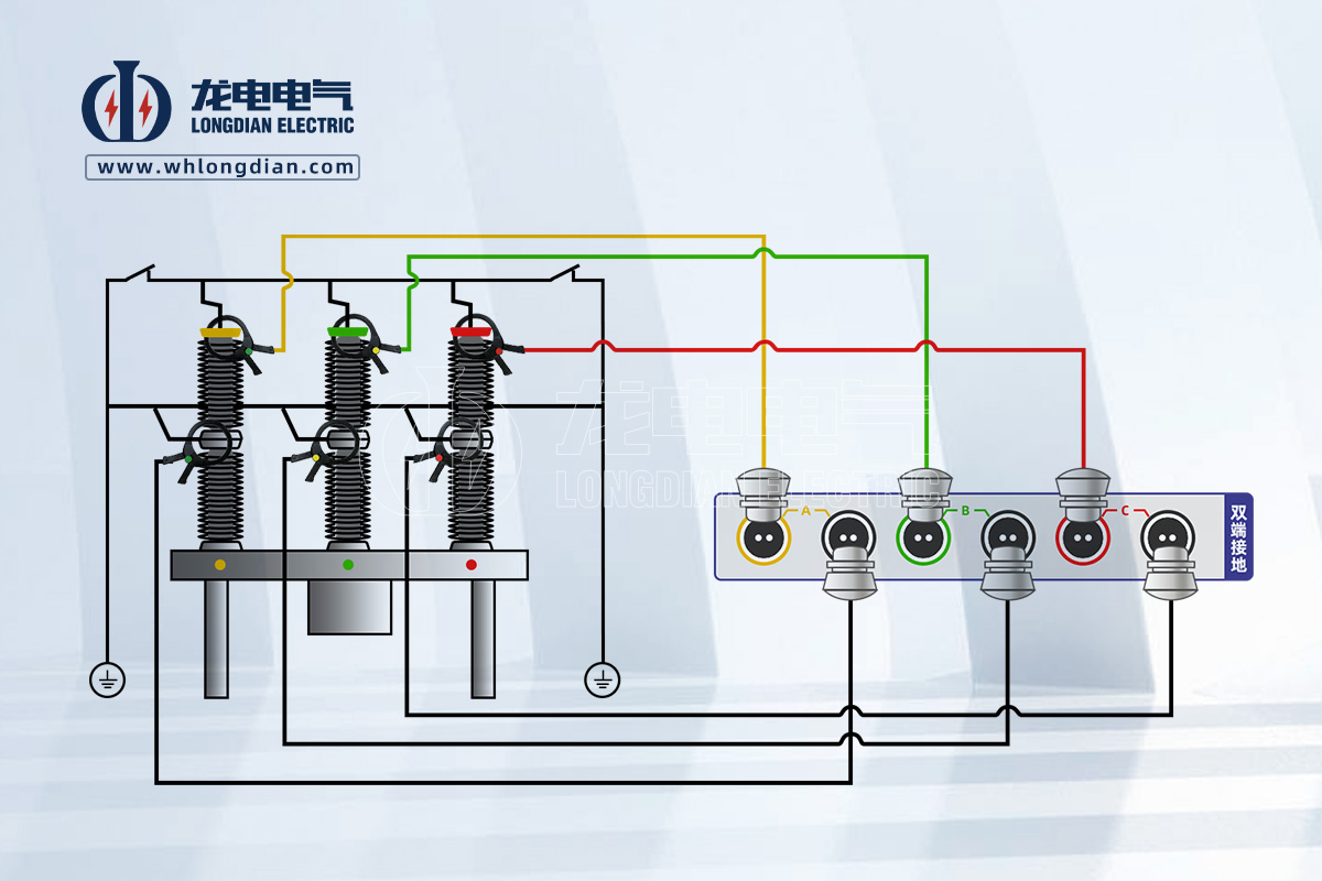 双端接地接线图