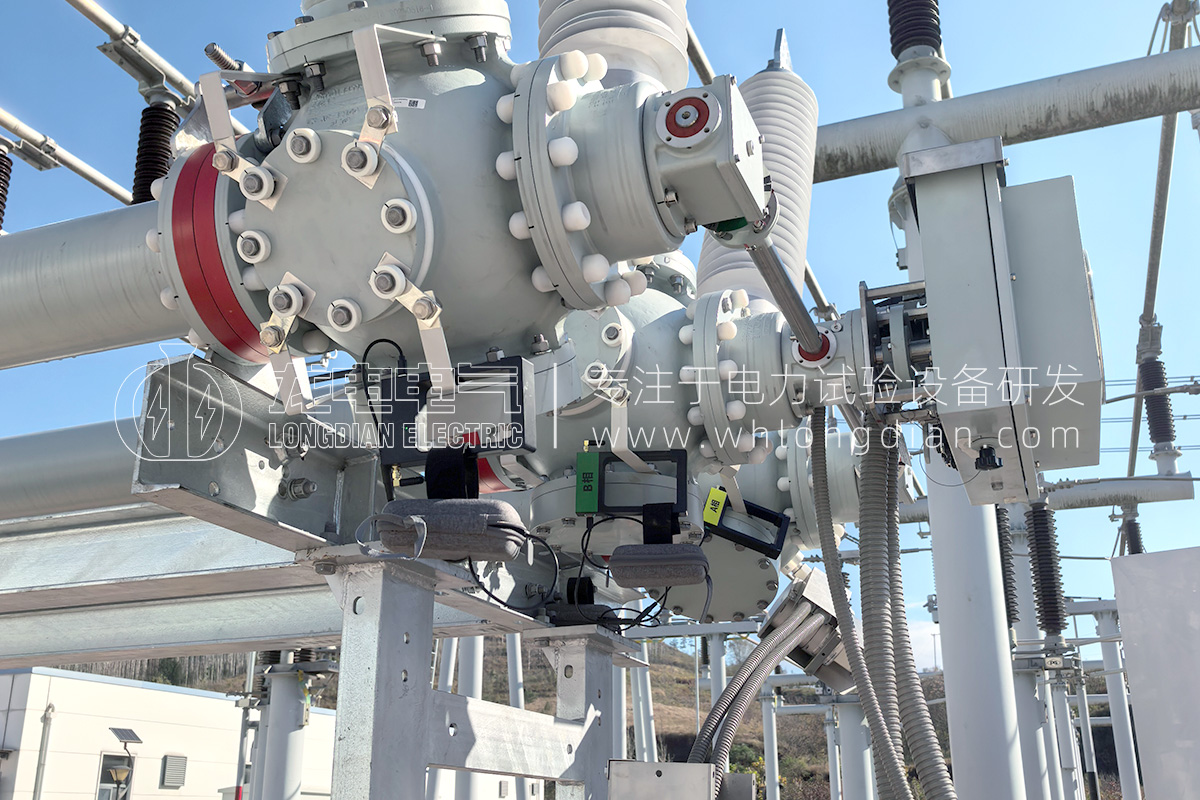 无线双端接地GIS试验 无线双端接地GIS试验