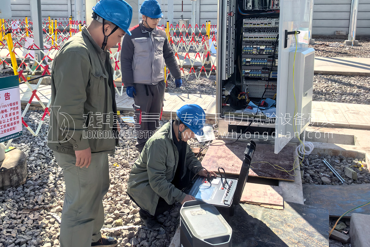 无线双端接地GIS试验现场 无线双端接地GIS试验现场