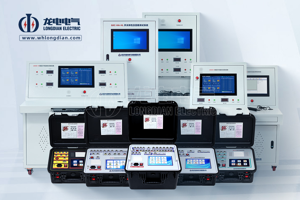 武汉龙电电气非标定制高压开关特性测试仪